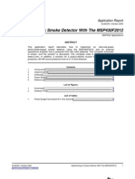 Slaa335 - Implement Smoke Detector With MSP430