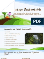 Conceptos de Paisaje Sustentable