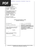 Top Rank Oppo To Motion To Compel