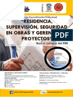 "Residencia, Supervisión, Seguridad en Obras y Gerencia de Proyectos" (Bajo El Enfoque Del Pmi)