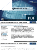 Installing Data Networks Using LinkWare Live SaaS
