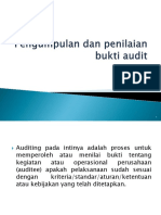 Pengumpuman Dan Penilaian Bukti Audit