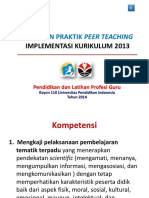 D. Panduan Praktik Peer Teaching
