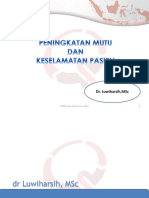 2016 Mutu Sesi 16 TK Peningkatan Mutu Dan Keselamatan Pasien