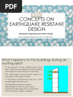 Concepts in Designing Earthquake Resistant Buildings