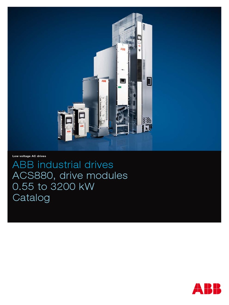 En ACS880 Drive Modules Catalog 3AUA0000115038 RevI | PDF ...