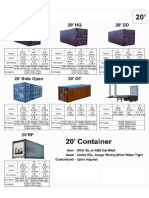 Container Sizes