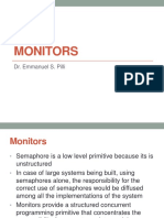 Monitors: Dr. Emmanuel S. Pilli