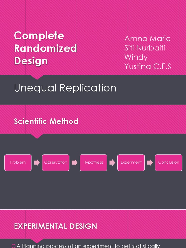 Randomized Complete DesigN 8TH Group | PDF | Experiment | Student's T Test