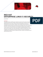 Red Hat Enterprise Linux 5 Security