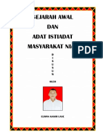 Daftar Isi Sejarah Nias