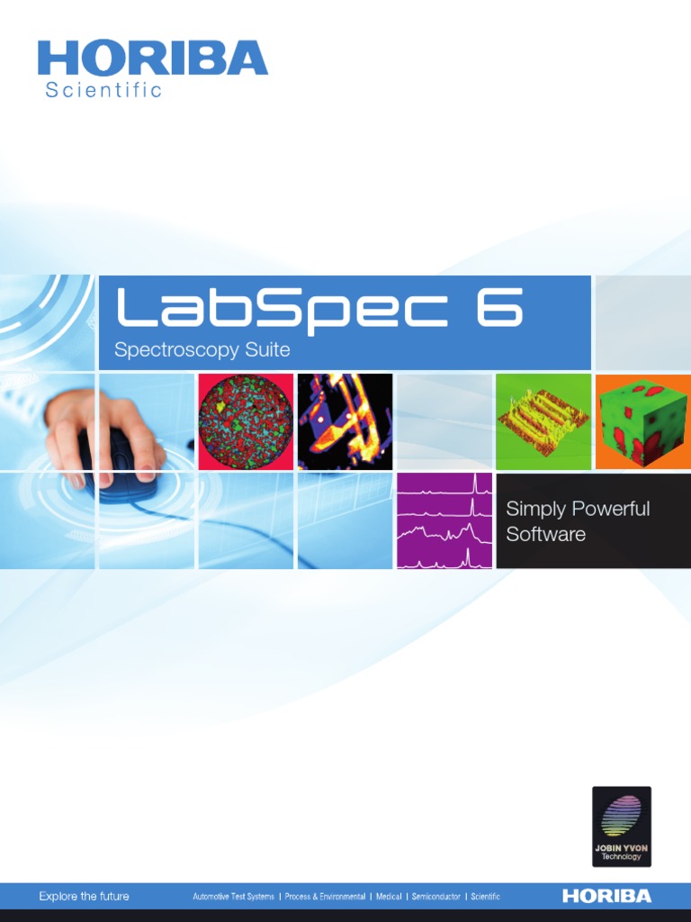 User Guide HORIBA LabSpec 6 PDF Raman Spectroscopy Optics