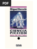 Barceló, Miquel - Ciencia Ficción - Guía de Lectura (Col.Nova nº28) (6P)
