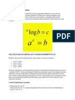 Cara Menghitung Logaritma