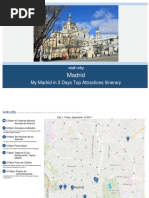 Madrid My Madrid in 3 Days Top Attractions Itinerary 