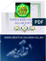 Tanda Kekuasaan Allah