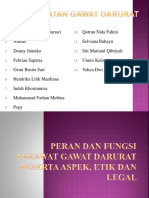 Peran Dan Fungsi Perawat Gawat Darurat Beserta Aspek