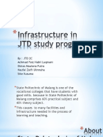 Infrastructure in JTD Study Program