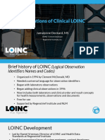 2017 09 27 - Foundations of Clinical LOINC 