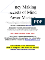 80957 Money Making Secrets of Mind Power Masters