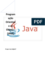 O Que É Um Objeto JAVA