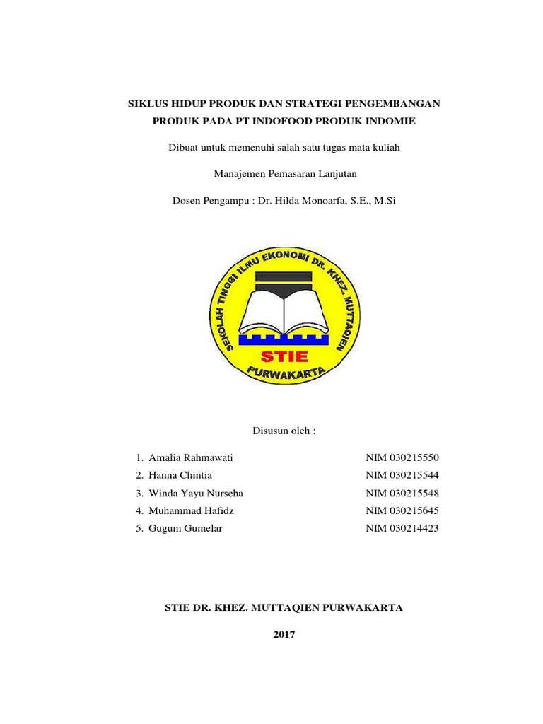 Makalah Studi Kasus Produk Docx