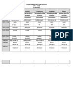 Stone HR Schedule