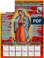 Poster Virgen de Guadalupe Dic-2017 Cal 2018 x6