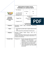 Spo Menyiapkan Pasien Untuk Pemeriksaan Laboraturium