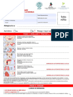 Protocolo de Actuación Ante Una Reacción Alérgica en La Escuela PDF