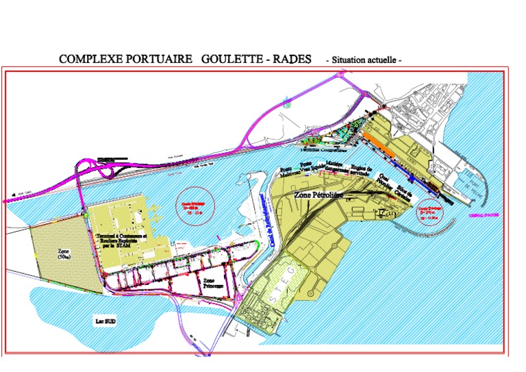 Plan Rades Port