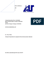 Exposicon Derecho Internacional Ambiental