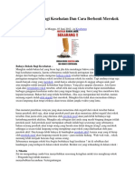 Bahaya Rokok Bagi Kesehatan Dan Cara Berhenti Merokok.docx