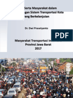 Partisipasi Masyarakat dalam Pengembangan Transportasi Kota