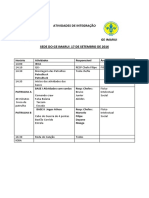 Atividades de Integração