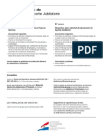 Procedimiento para Devolucion de Los Aportes Jubilatorios