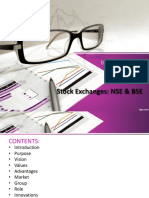 Stock Exchanges: NSE & BSE: by Minaz Vhora