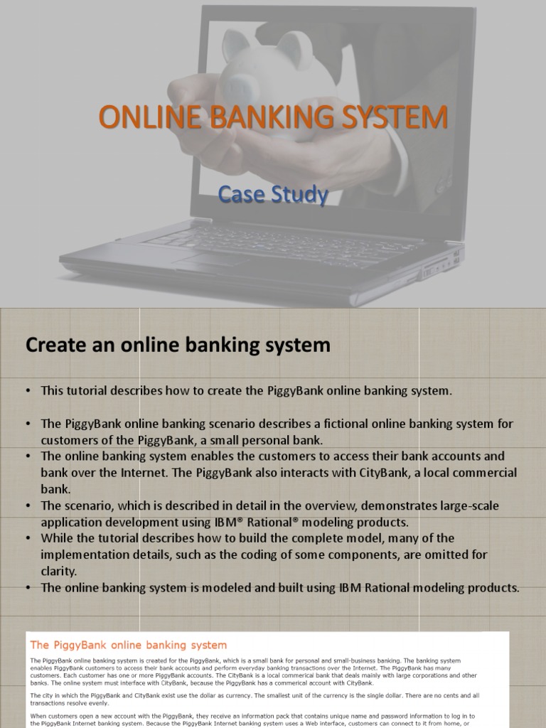 Online Banking System: Case Study | PDF