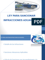 Ley para Sancionar Infracciones Aduaneras