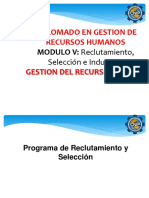 Reclutamiento y Seleccion