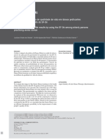 Análise Dos Resultados de Qualidade de Vida em Idosos Praticantes de Dança Sênior Através Do SF-36