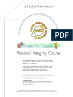 Personal Integrity Course