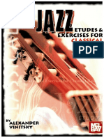 Vinitsky Alexnder - Jazz Etudes Und Exercises For Classical Guitar-2004 PDF