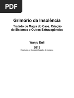 Grimório Da Insolência