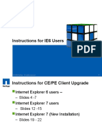 IE Optimal Settings For Siebel