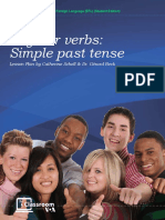 EFL Lesson on Regular Verb Tenses