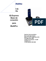 MultiPro IQ Express Manual - Espanol - 13-287-SP