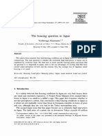 The-housing-question-in-Japan_1997_Regional-Science-and-Urban-Economics.pdf