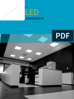 Catalogo Paneles y Gabinetes Led Estancas Panel 60x60 60x120 y 30x120 Ilm