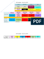 2017 6a Timetable t4